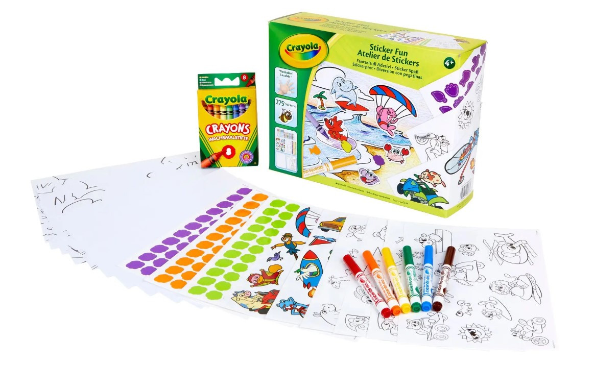 Набір для творчості Crayola З наклейками (256278.006)