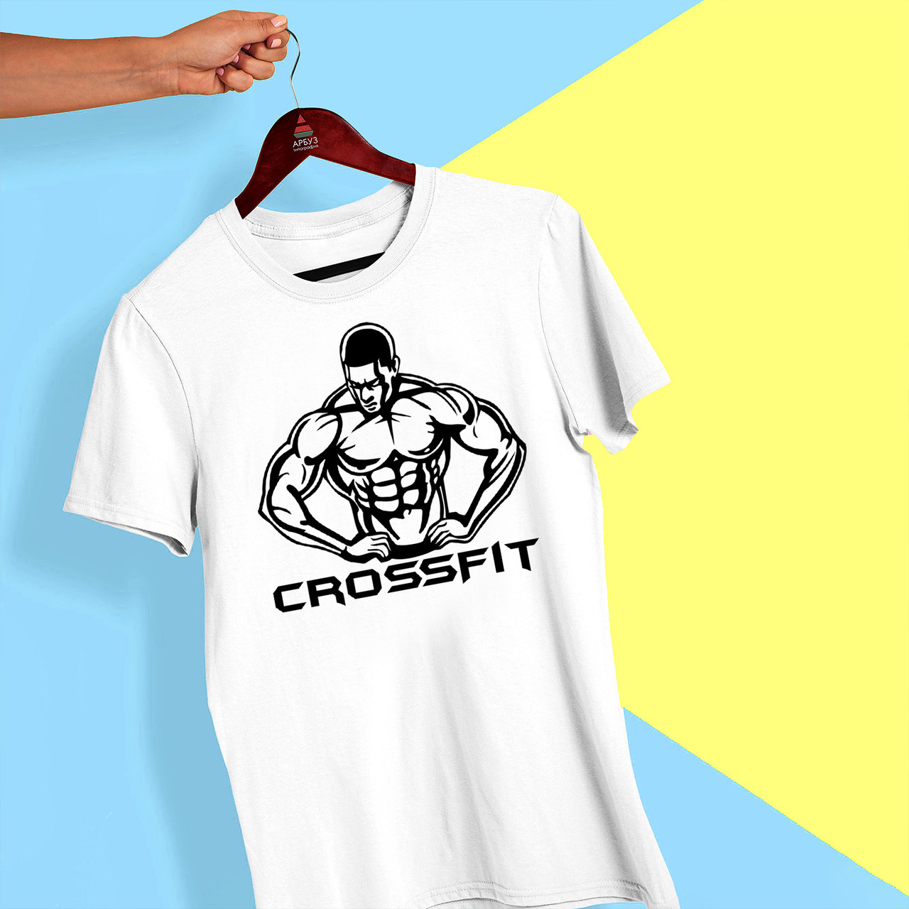Футболка з принтом "Crossfit 6" Push IT