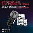 Автомобільний зарядний пристрій Promate PowerDrive-PD20 Вт USB-C Black (powerdrive-pd20.black), фото 3
