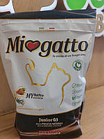Morando Miogatto Junior 01 Сухой корм для котят с домашней птицей 0,400кг