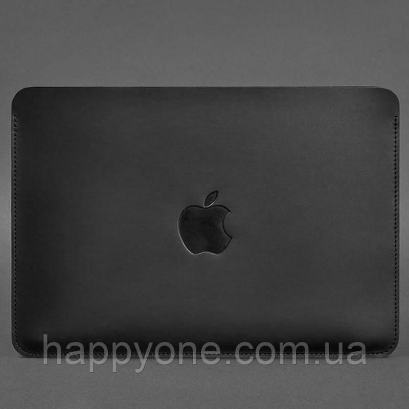 Шкіряний чохол для MacBook Pro 14'' (чорний)