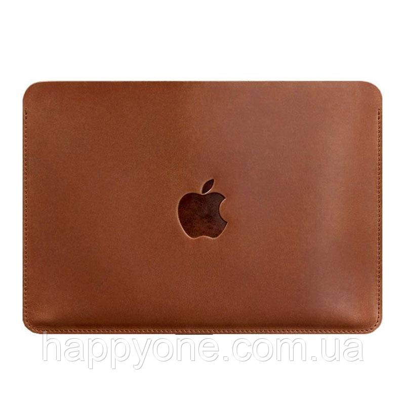 Шкіряний чохол для MacBook Pro 14'' (світло-коричневий)