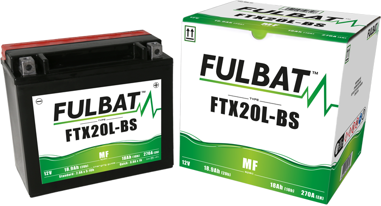 Аккумулятор Fulbat FTX20L-BS 175X87X155 (YTX20L-BS), фото 1