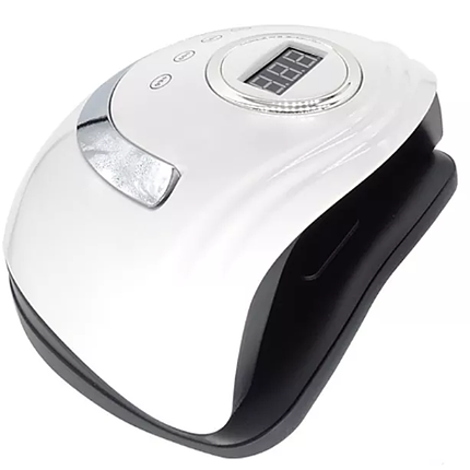 Ультрафіолетова LED лампа SUN DJ 4V 192 Вт для сушки гіль-лака, геля біла, фото 3
