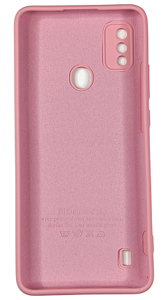 Чохол Soft touch для ZTE Blade A51 (на зті блейд а51) рожевий, фото 2