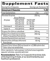 Integrative Therapeutics Similase Sensitive Stomach Мікробні ферменти з заспокійливими травами, 180 капсул, фото 2