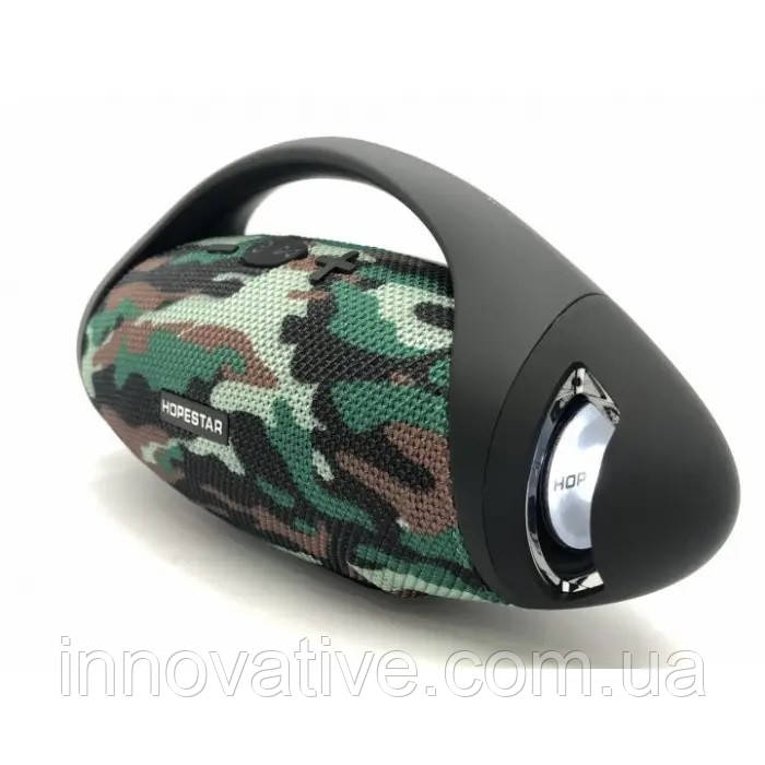 Портативна акустична Bluetooth колонка Hopestar H37 10 Вт (Хакі)