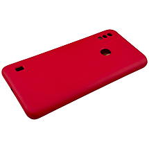 Чохол Soft touch для ZTE Blade A51 (на зті блейд а51) червоний, фото 3