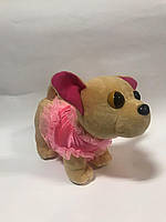 Интерактивная собачка в сумочке Chi Chi Love розовое платье Топ