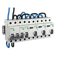 Диференціальний автомат 1P+N, 20A, C, 4.5kA, 30ma, АС, 2 полюси, DIN-рейка, Schneider Electric, Easy9, фото 3