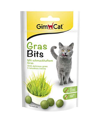 Вітамінізовані ласощі Gimborn GrasBits (з травами для котів) 1шт