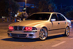 CCFL  АНГЕЛЬСЬКІ ОЧЕНЯТА на бмв E36, E38, E39, Е46. Angel eyes CCFL BMW . Колір Червоні.