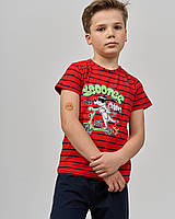 Пижама для мальчика с шортами на 3-4, 5-6, 7-8 лет