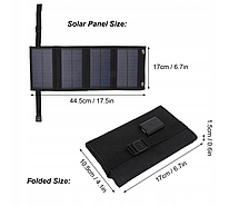Портативна сонячна панель потужністю 20 Вт