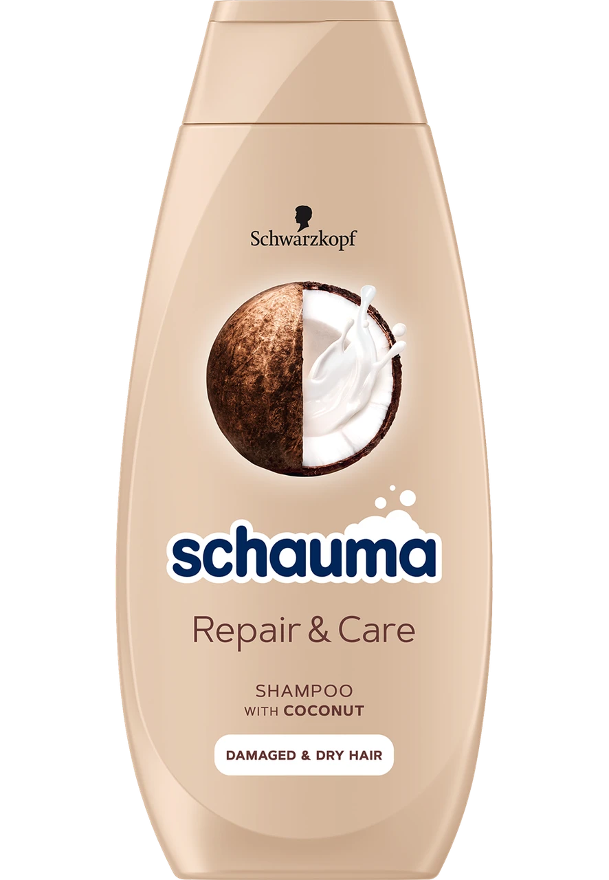 Шампунь жіночий Schauma "Відновлення та Догляд з кокосом" (400мл.)