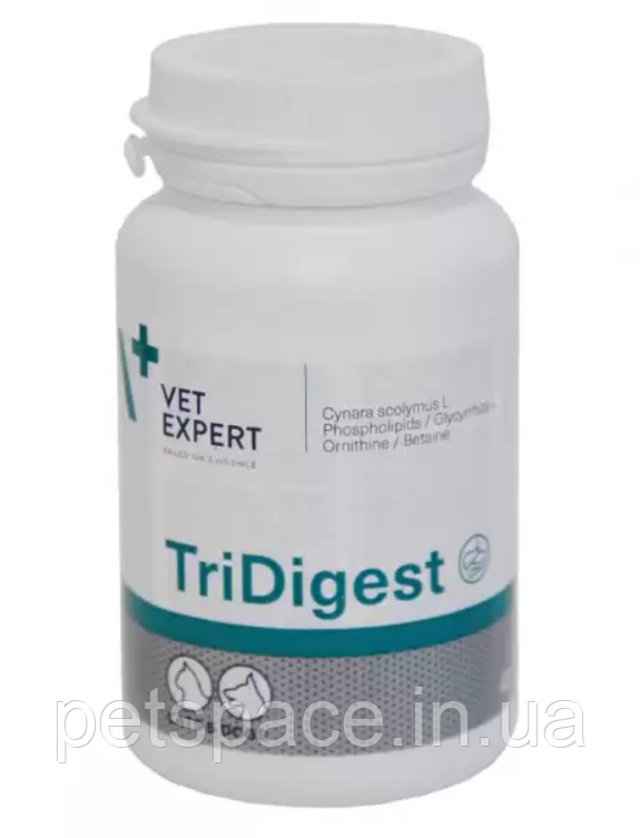 Вітаміни Vet Expert Tridigest (Ветексперт Трідігест для підтримки травлення у собак і кішок) 1 табл.