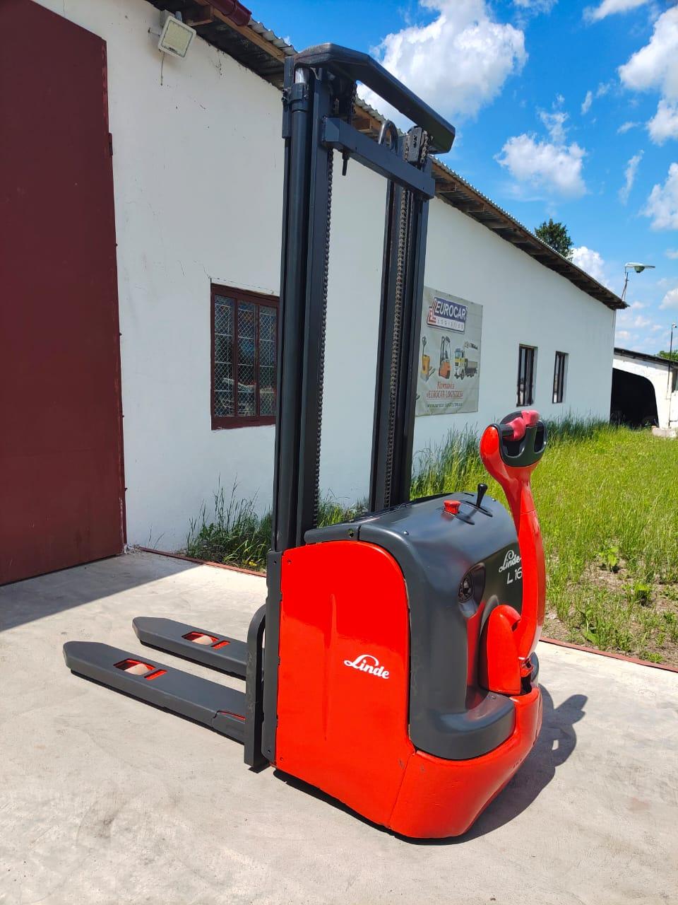 Штабелер електричний самохідний №675 Linde L16 1,6т 3,26m