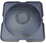 Бак для душу 150 л з лійкою пластиковий для дачі літній Командор 2000, фото 2