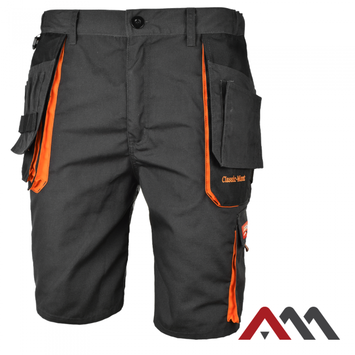 Робочі шорти професійні спецодяг літній з міцної тканини, робочі шорти, шорти на сто, міцні шорти для важкої праці