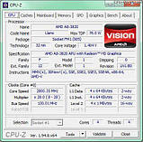 Процесор AMD sF1 на 4 ЯДРА ATHLON A8-3820 ( 4 по 2,5 - 2,8 GHZ кожне) AD3820OJZ4GX FM1 з ГАРАНТІЄЮ, фото 3