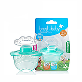 Прорізувач Brush Baby Front Ease Teether-Teal (від 3 місяців)