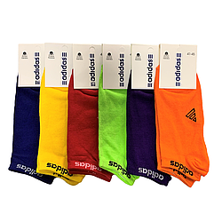 Шкарпетки чоловічі "Adidas" хб, демісезонні. 41-45р. Короткі.