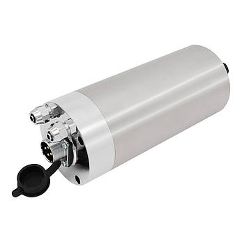 Шпиндель з водяним охолодженням GDZ-80-1.5 Ø80X188 (1.5 кВт, 220 В, 5 А, ER11) для фрезерного верстата з ЧПК, фото 3