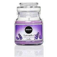 Арома-свечи ароматизатор для дома Aroma Home Candle LAVENDER 130 грамм (92867)