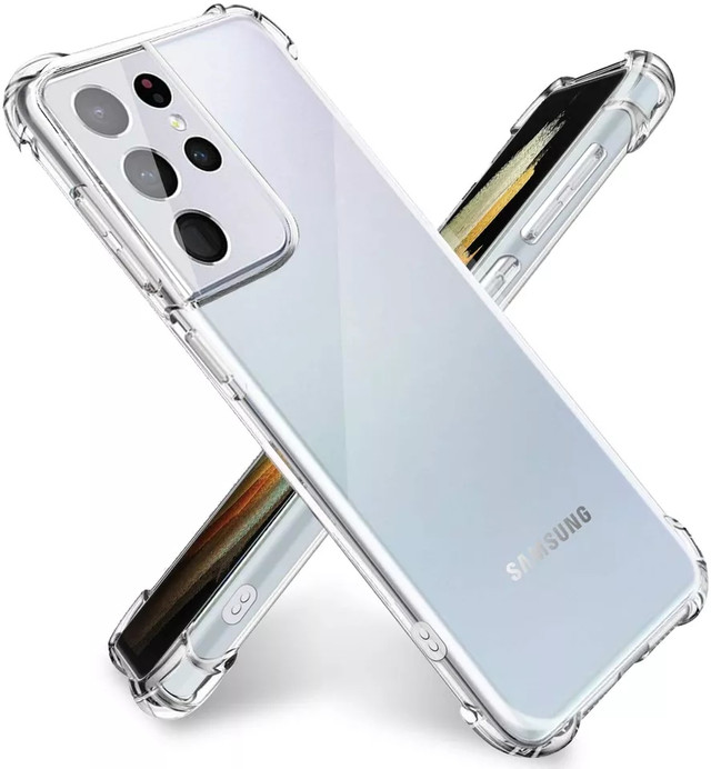 Протиударний прозорий чохол для Samsung Galaxy S21 Ultra (SM-G998B) Протиударний прозорий чохол для Samsung Galaxy S21 Ultra (SM-G998B)