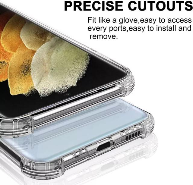 Протиударний прозорий чохол для Samsung Galaxy S21 Ultra (SM-G998B) Протиударний прозорий чохол для Samsung Galaxy S21 Ultra (SM-G998B)