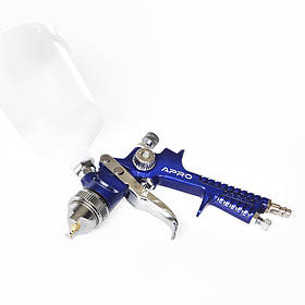 Фарборозпилювач HVLP ?1.4 мм/б пласт. 600мл APRO