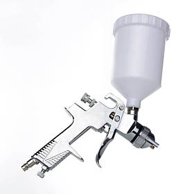 Фарборозпилювач HVLP ?1.3 мм/б пласт. 600мл (хром) APRO