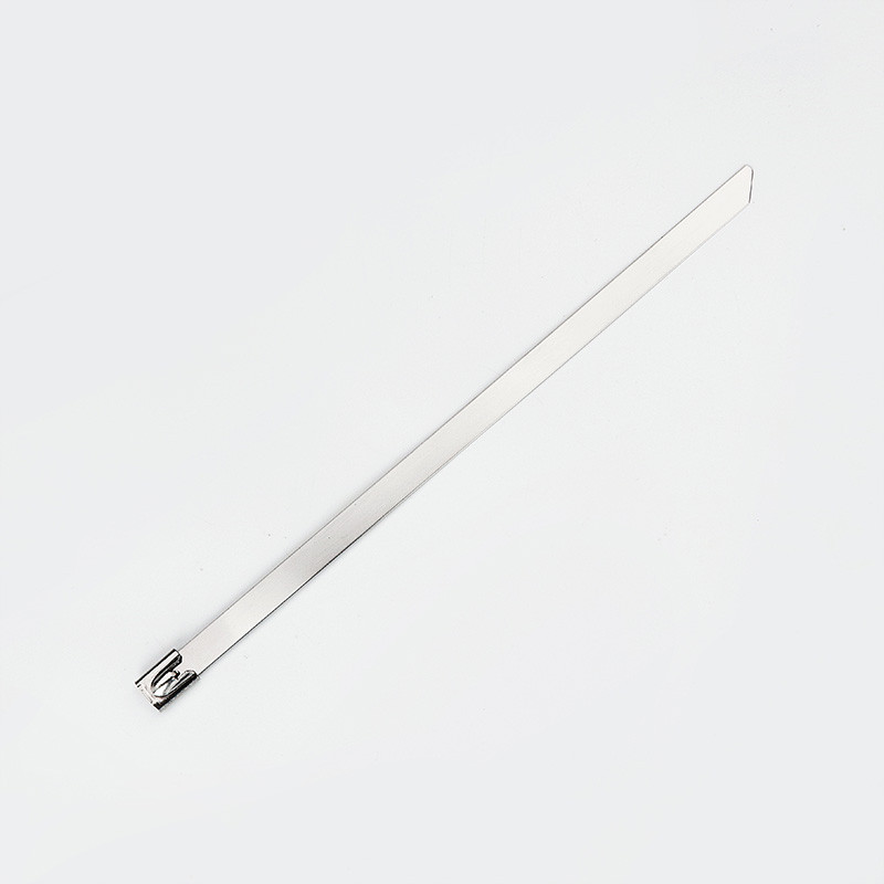 Хомут металевий 4,5х370 (100 шт) (універсальний) APRO, фото 1