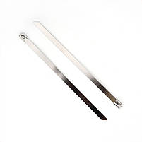 Хомут металевий 4,5х370 (100 шт) (універсальний) APRO, фото 3