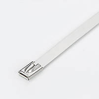 Хомут металевий 4,5х370 (100 шт) (універсальний) APRO, фото 4