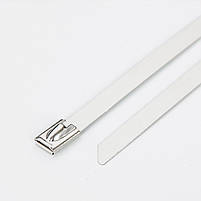 Хомут металевий 4,5х370 (100 шт) (універсальний) APRO, фото 5