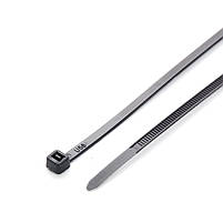 Хомут нейлоновий 5x450 чорний (100 шт) (універсальний) APRO, фото 5