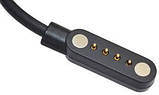 USB кабель для Smart Watch  (4 pin / 7,62mm) 1A 60см чорний, фото 3