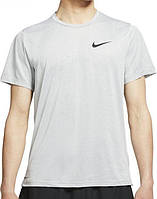 Футболка Nike NP DF HPR DRY TOP SS серая CZ1181-073