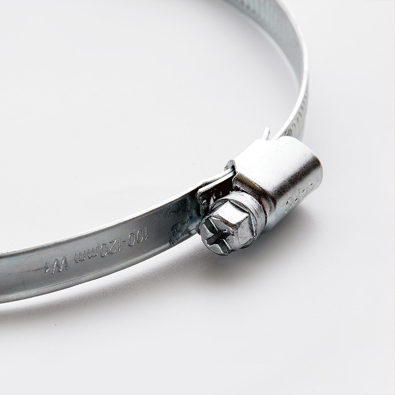 Хомут черв'ячний W1 32-50мм. (50шт.) (універсальний) APRO, фото 1