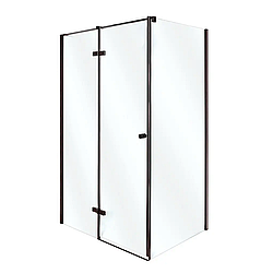Душова кабіна INSANA Adriana Black L 120х90х195 без піддона