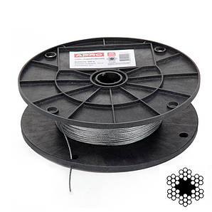 Трос 1,5 мм. DIN 3055 (6x7) (оцинкований W1) (бухта 200м.) APRO