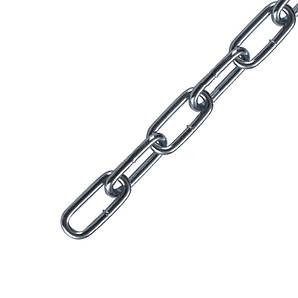 Ланцюг довголанковий 6мм. DIN 5685C (оцинкована W1) (бухта 18м.) APRO
