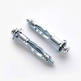 Анкер Моллі з гвинтом М4*38 цинк білий (пач. 25 шт.) APRO