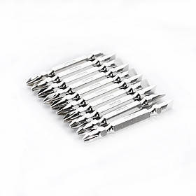 Біта 2-х стороння РН2-SL6*65мм хром, 10шт/уп APRO