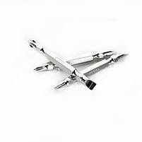 Біта 2-х стороння РН2-SL6*65мм хром, 10шт/уп APRO, фото 3