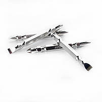 Біта 2-х стороння РН2-SL6*65мм хром, 10шт/уп APRO, фото 4