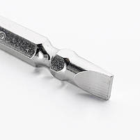 Біта 2-х стороння РН2-SL6*65мм хром, 10шт/уп APRO, фото 6