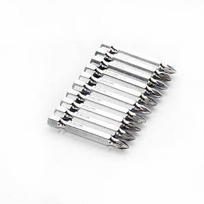 Біта РZ1*50мм хром (10шт/уп) APRO