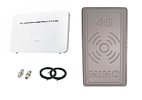 Комплект 3G/4G LTE WI-FI роутер Huawei B535-232 с антенной планшет MIMO Rnet 2x17 Дб